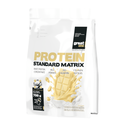 Protein Standard Matrix 700 g biała czekolada (Great One)
