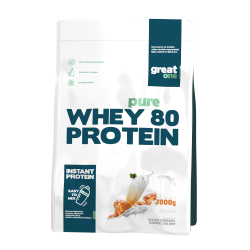 Pure Whey 80 Protein 2 kg salted caramel  (Great One)