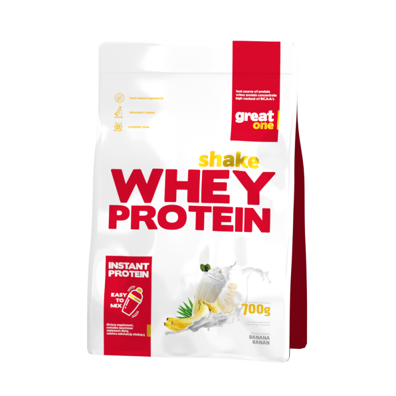 Shake Whey Protein 700 g banana (Great  One)