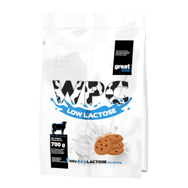 WPC Low Lactose 700 g cookie (Great One)