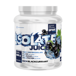 Isolate Juice 900 g czarna porzeczka (Great One)