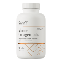Marine Collagen tabs + Hyaluronic Acid  + Vitamin C - 90 tabletek (OstroVit)