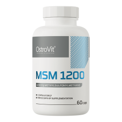 MSM 1200 mg - 60 kapsułek (OstroVit)