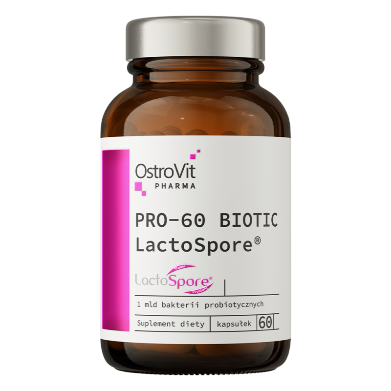 PRO-60 BIOTIC LactoSpore - 60 kapsułek (OstroVit)