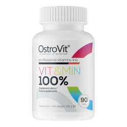 Vit&Min 100% - 90 tabletek (OstroVit)