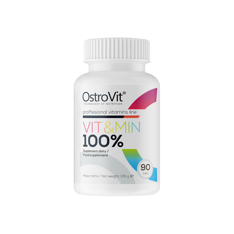 Vit&Min 100% - 90 tabletek (OstroVit)