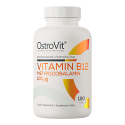 Vitamin B12 methylcobalamin - 120 tabletek (OstroVit)