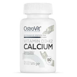 Vitamin D3 + K2 Calcium - 90 tabletek (OstroVit)