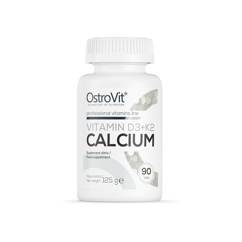 Vitamin D3 + K2 Calcium - 90 tabletek (OstroVit)