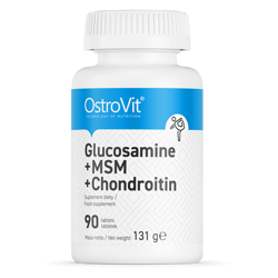 Glucosamine + MSM + Chondroitin - 90 tabletek (OstroVit)