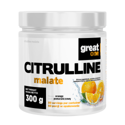 Citrulline Malate 300 g orange (Great  One)