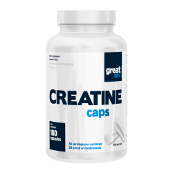 Creatine Caps 180 capsules (Great One)