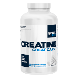 Creatine Great Caps 240 capsules (Great  One)