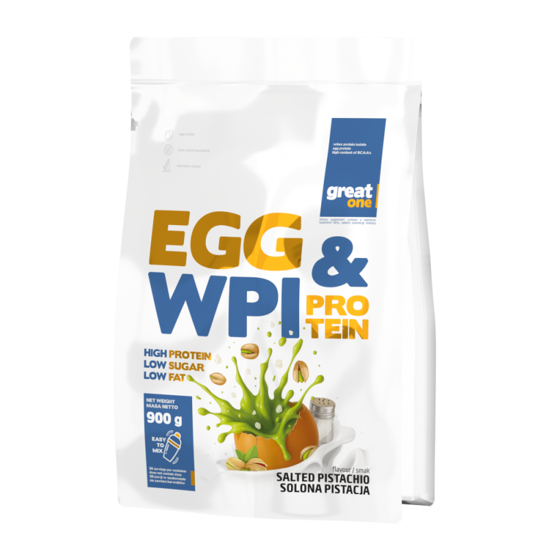 EGG & WPI Protein 900 g salted pistachio  (Great One)