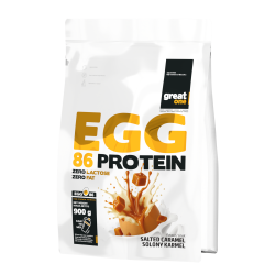 Egg 86 Protein 900 g solony karmel (Great One)