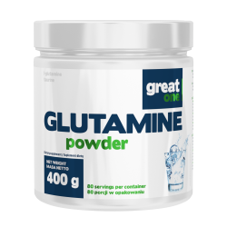 Glutamine Powder 400 g (Great One)