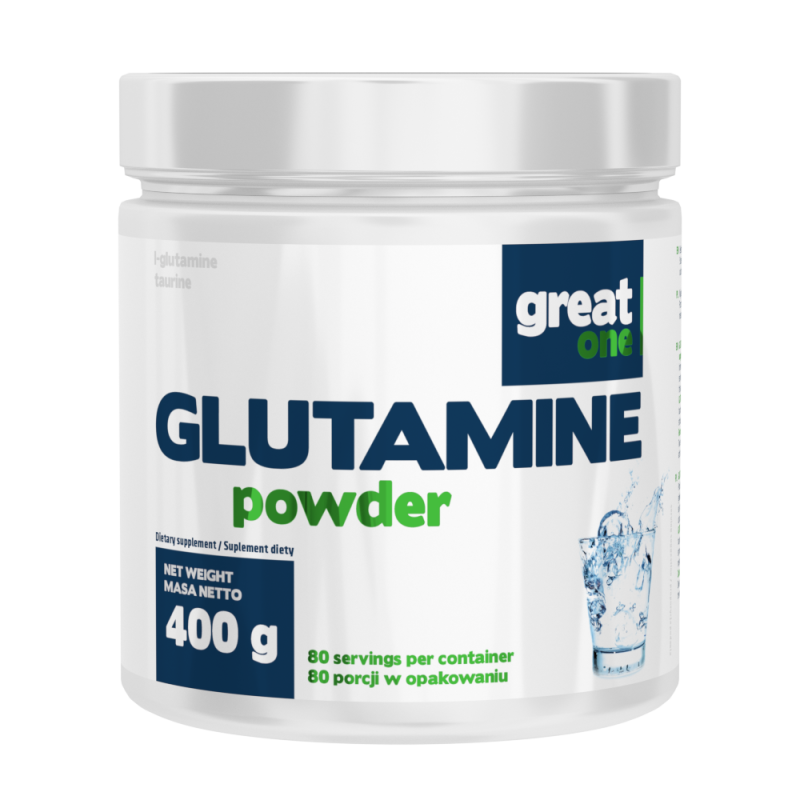 Glutamine Powder 400 g (Great One)