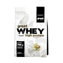 Great Whey High Protein 700 g biała czekolada w stylu dubajskim (Great One)
