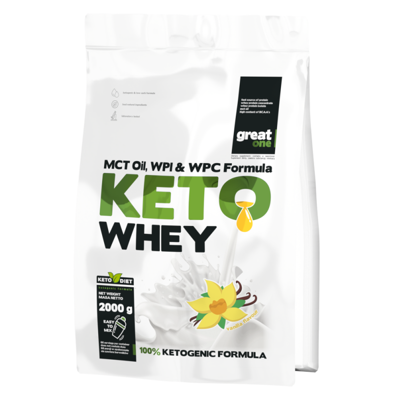 Keto Whey 2000 g vanilla (Great One)