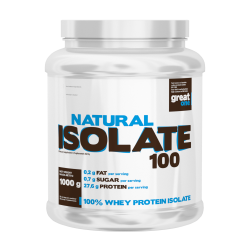 Natural Isolate 100 1 kg jar  (Great  One)