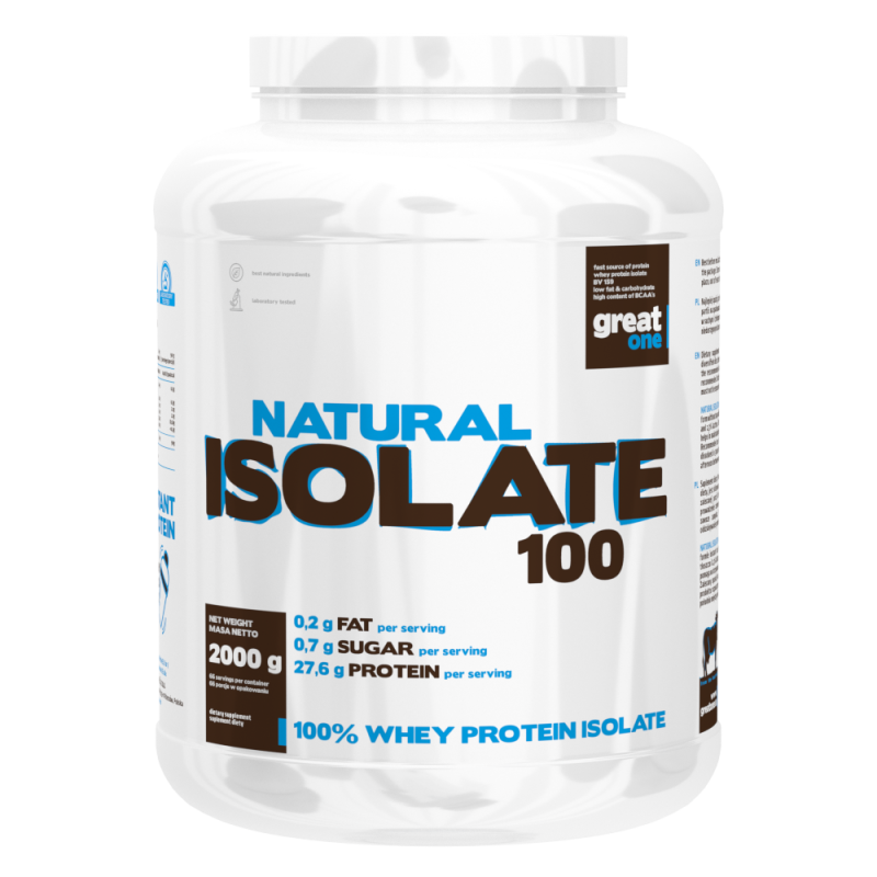 Natural Isolate 100 2 kg jar (Great One)